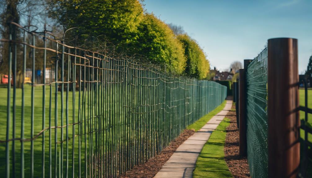 Security Fencing Bournville 4 bournville s secure perimeter fence