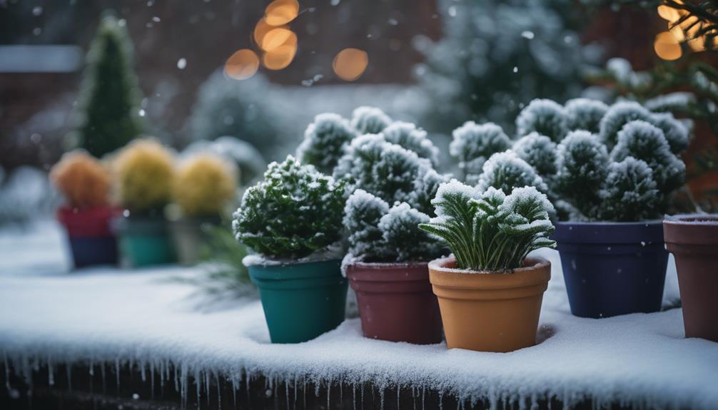 Winter Garden Preparation Bournville 6 care for delicate growth