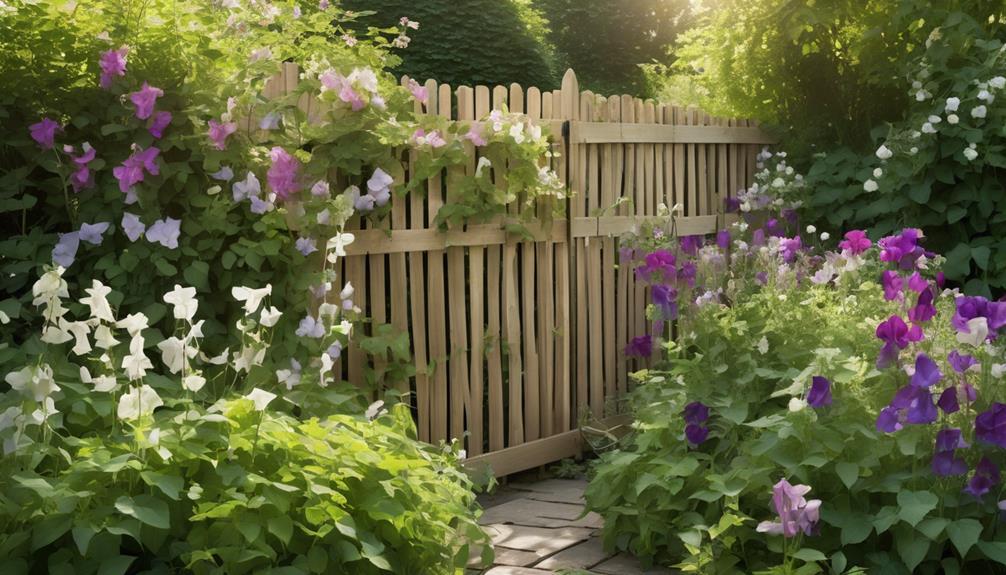 Installing Garden Fencing for Climbing Plants 6 climbing plants garden fencing