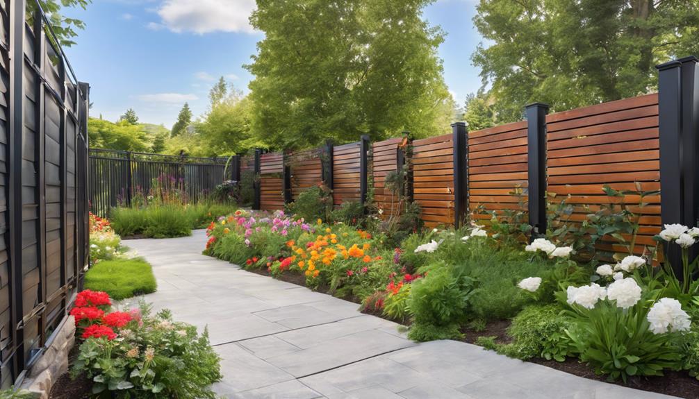 3 Low-Maintenance Fencing Options for Gardens 6 easy care garden fencing options