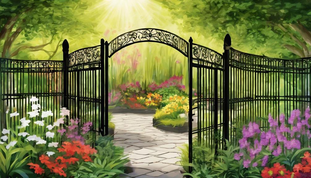 Transform Your Garden With Decorative Fencing Panels 6 enhance garden with fencing