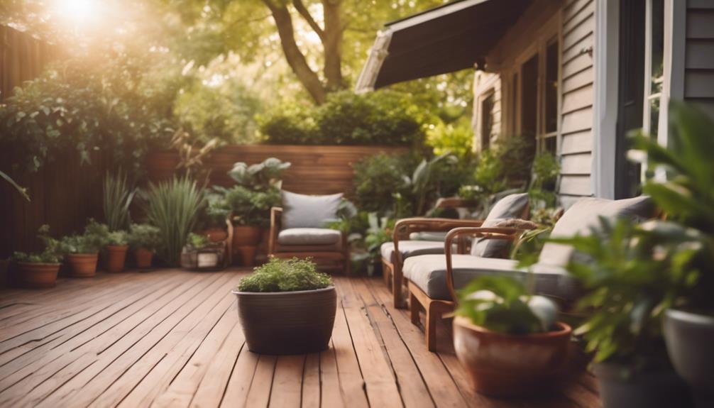 Decking Northfield 5 enhance outdoor living space