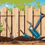 How to Install Wooden Fencing in Your Garden 5 garden wooden fencing installation