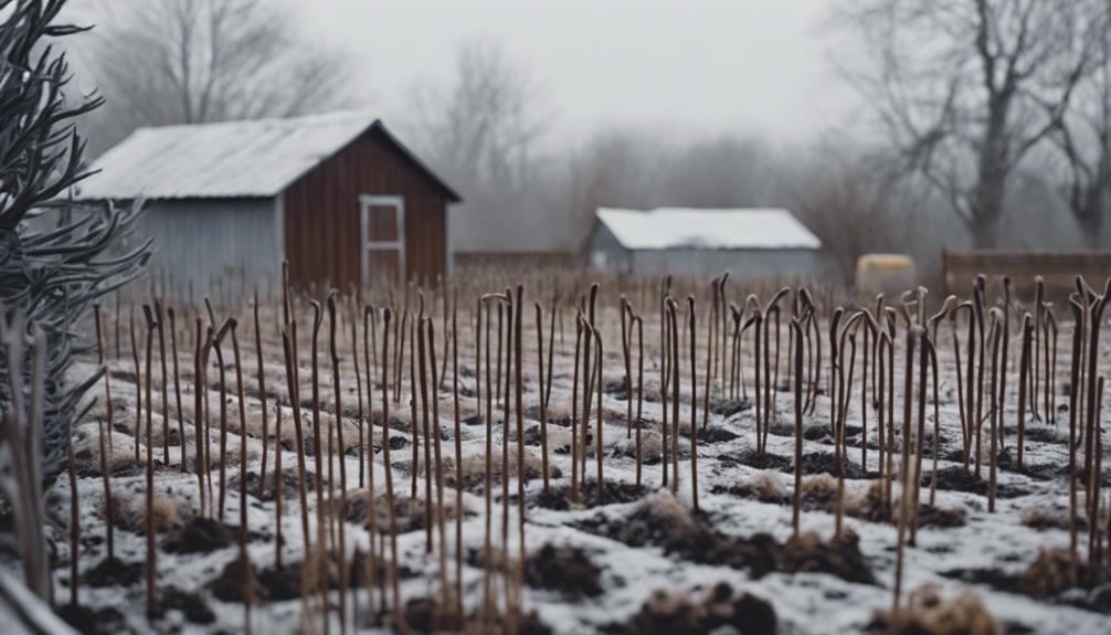 Winter Garden Preparation Quinton 9 get ready for blooms