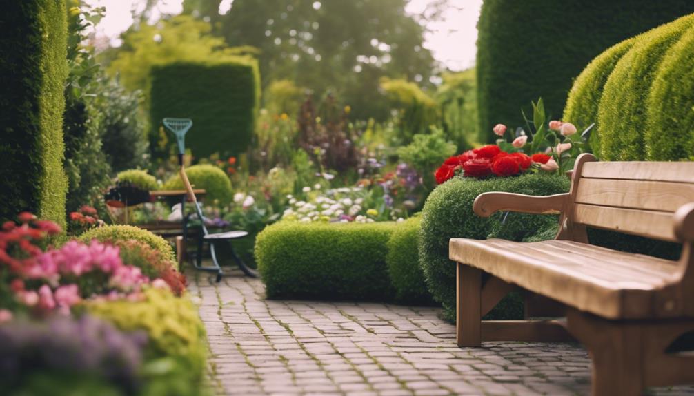 General Garden Tidying Bournville 7 maintaining order in nature