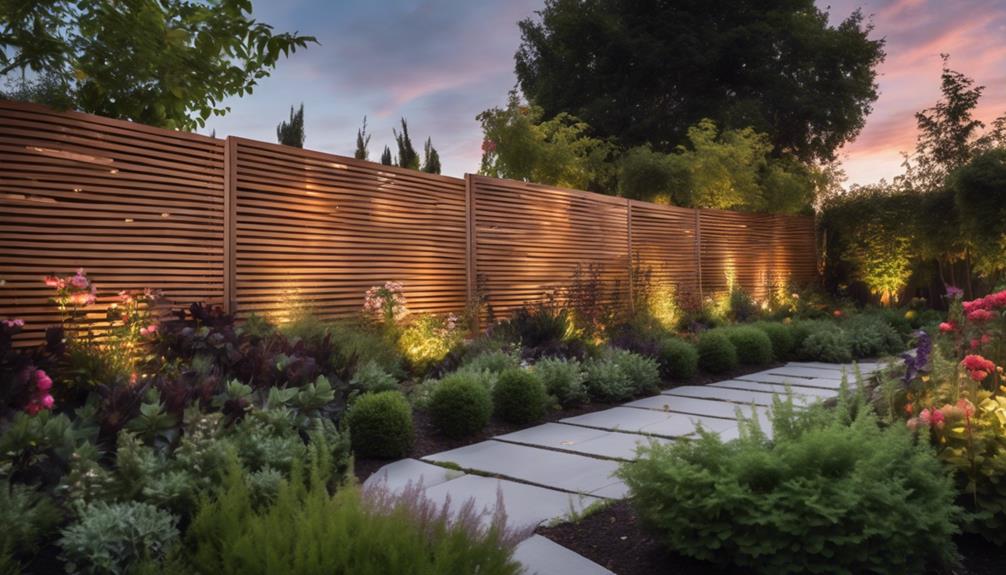 Guide to Contemporary Garden Fencing Designs 6 modern garden fencing ideas