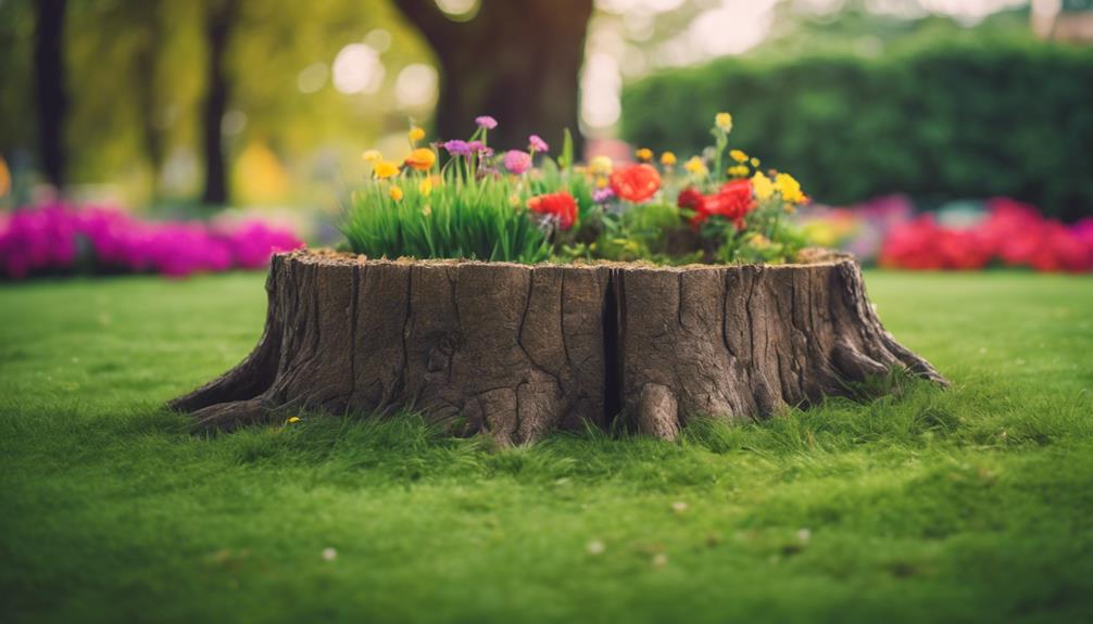 proper stump removal care